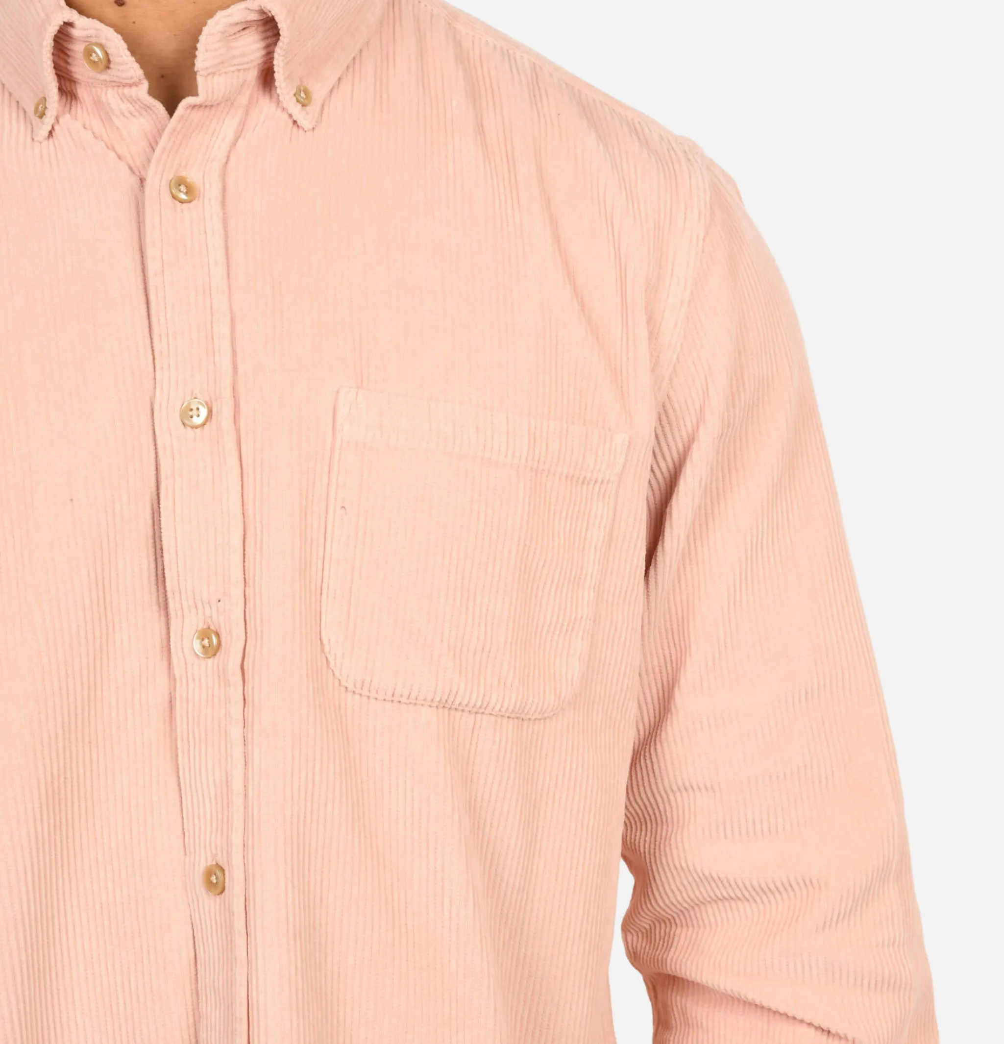PORTUGUESE FLANNEL Chemise Lobo Cord Old Rose< Chemises