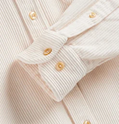 PORTUGUESE FLANNEL Chemise Lobo Ecru< Chemises