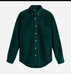 PORTUGUESE FLANNEL Chemise Lobo Green< Chemises