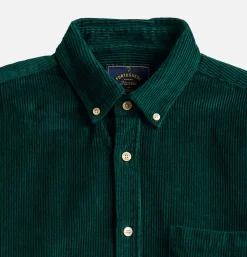 PORTUGUESE FLANNEL Chemise Lobo Green< Chemises
