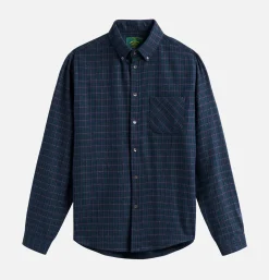 PORTUGUESE FLANNEL Chemise Minerva Blue< Chemises