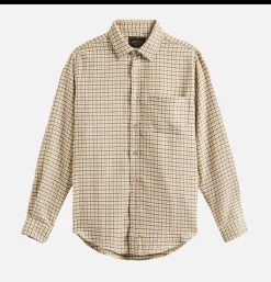 PORTUGUESE FLANNEL Chemise Plate Jaune< Chemises