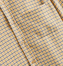 PORTUGUESE FLANNEL Chemise Plate Jaune< Chemises