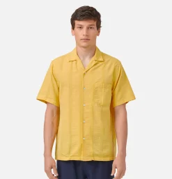 PORTUGUESE FLANNEL Chemise Praia Yellow< Chemises