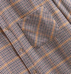 PORTUGUESE FLANNEL Chemise Singer Bordeaux< Chemises