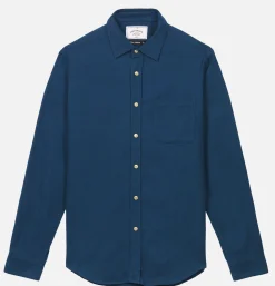 PORTUGUESE FLANNEL Chemise Teca French Blue< Chemises