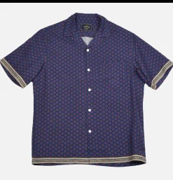 PORTUGUESE FLANNEL Chemise Vernon Blue< Chemises