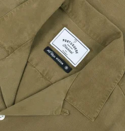 PORTUGUESE FLANNEL Chemisette Dogtown Olive< Chemises