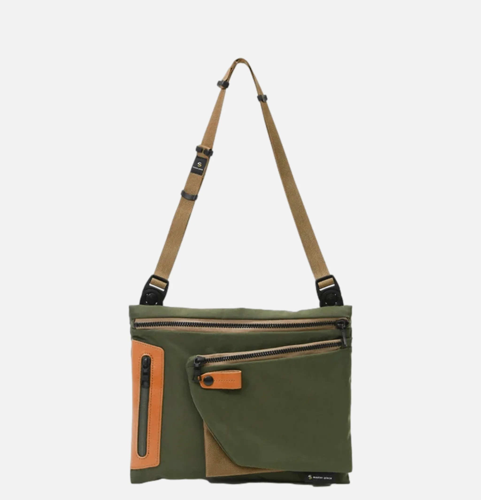 MASTER-PIECE Circus Should Bag Khaki< Sacs Bandoulière