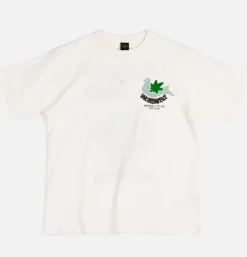 MANASTASH Citee Pigeon Tee White< T-shirts
