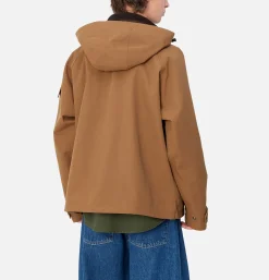 CARHARTT WIP Clarton Jacket Hamilton Brown< Vestes