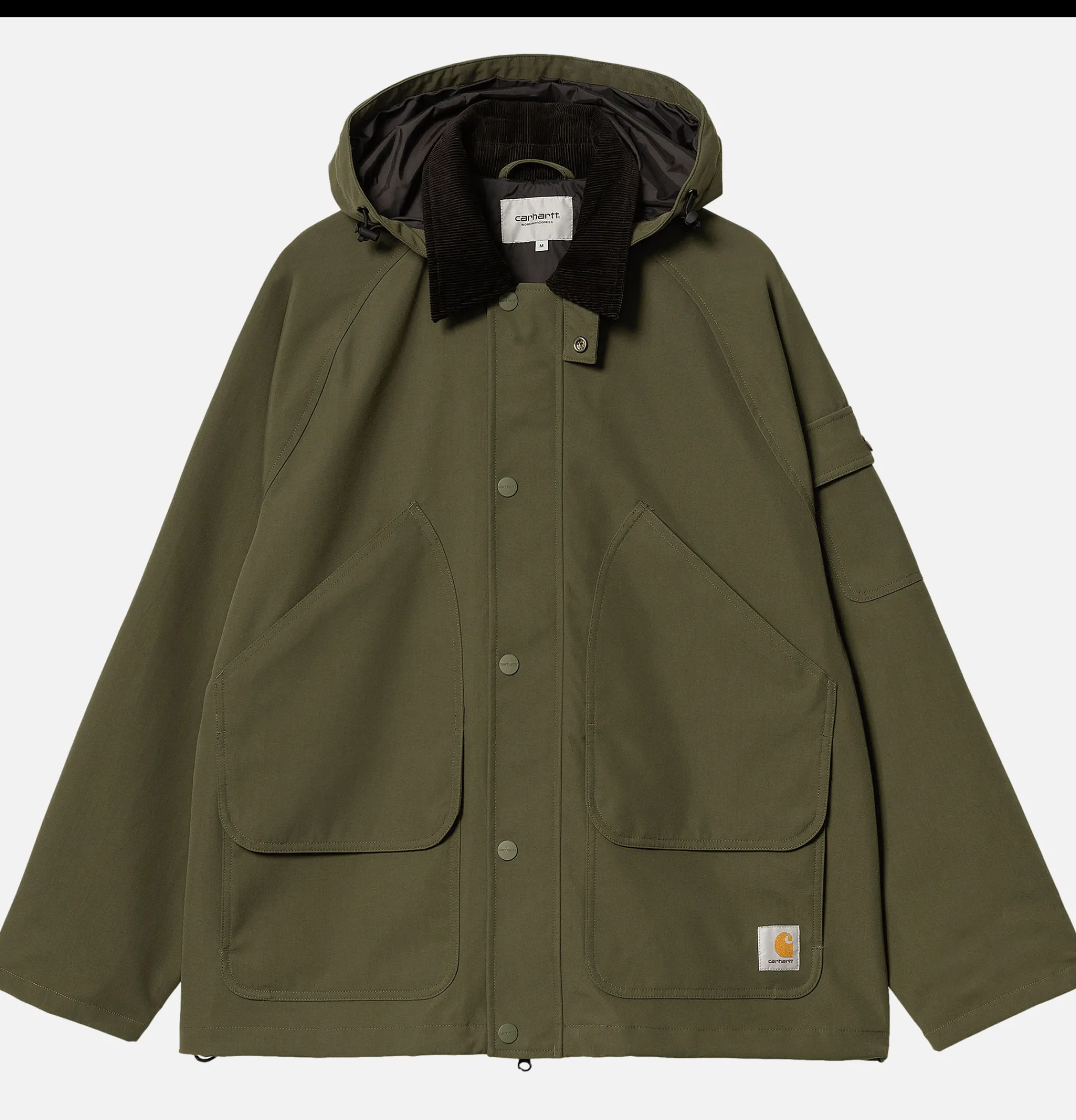 CARHARTT WIP Clarton Jacket Office Green< Vestes