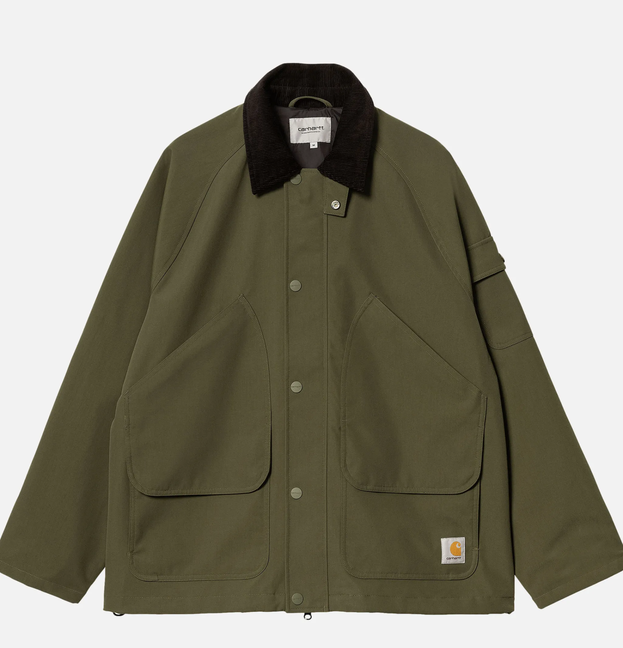 CARHARTT WIP Clarton Jacket Office Green< Vestes