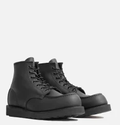 RED WING SHOES Classic Moc Black<Homme Bottes