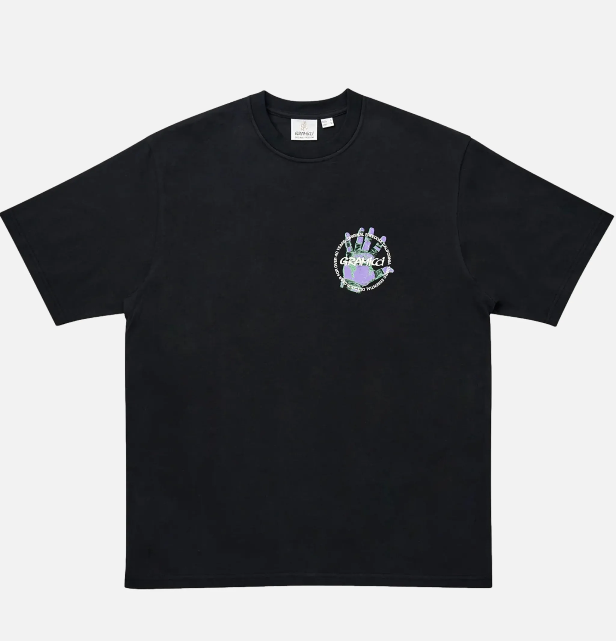 GRAMICCI Climbers Hand Tee Vintage Noir< T-shirts