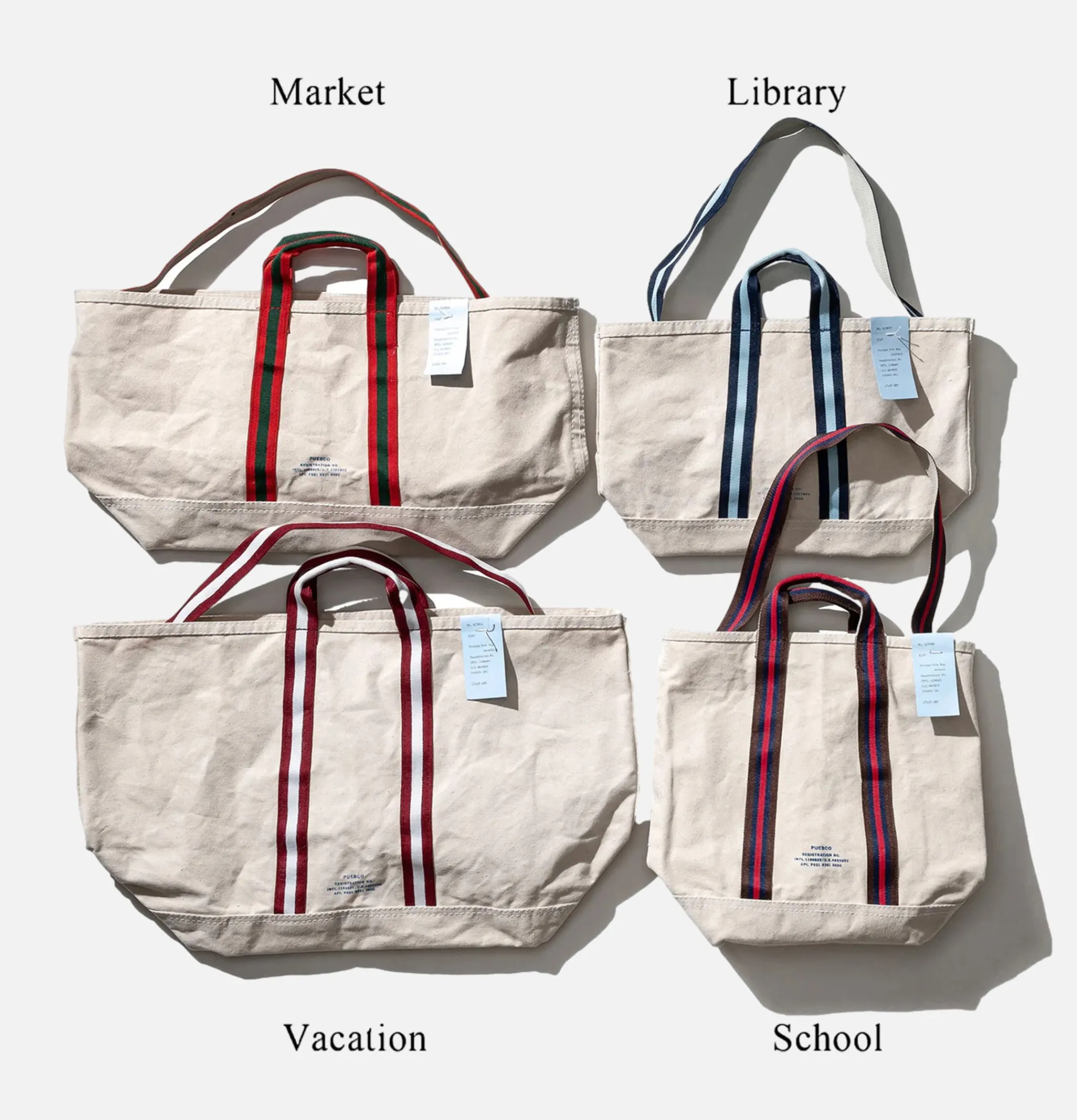 PUEBCO College Tote Bag Market< Tote-bags