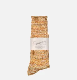 ANONYMOUS ISM 5color Mix Crew Socks Yellow<Homme Chaussettes