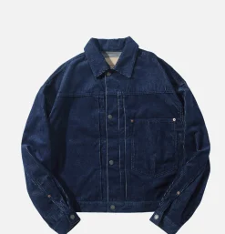 STANDARD TYPES Corduroy Collar Jacket Denim< Vestes