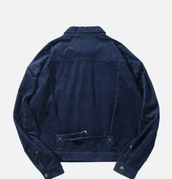 STANDARD TYPES Corduroy Collar Jacket Denim< Vestes