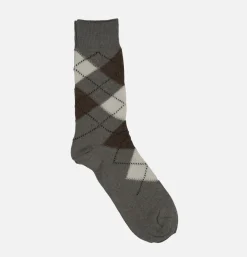YAHAE Cotton Alpaca Yak Socks Dark Grey<Femme Autres|Chaussettes