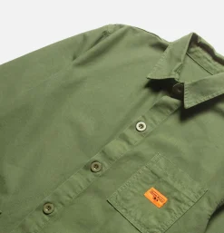 SERVICE WORKS Coverall Jacket Olive< Chemises