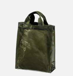 PUEBCO Covered Parachute Document Bag Olive< Tote-bags