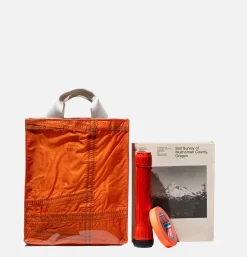 PUEBCO Covered Parachute Document Bag Orange< Tote-bags