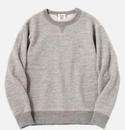 JACKMAN Crewneck Sweater Heather Grey< Sweats & Polaires