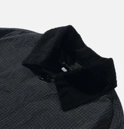 STANDARD TYPES Cropped Work Jacket Check Noir< Vestes
