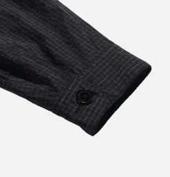 STANDARD TYPES Cropped Work Jacket Check Noir< Vestes