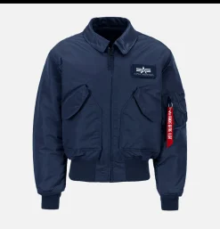 ALPHA INDUSTRIES Cwu 45 Jacket Navy< Vestes