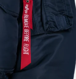 ALPHA INDUSTRIES Cwu 45 Jacket Navy< Vestes