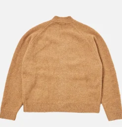 UNIVERSAL WORKS David Cardigan Sand< Pulls & Cardigans