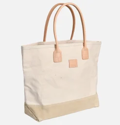 HERITAGE LEATHER COMPANY Daytote With Vintage Patches< Tote-bags