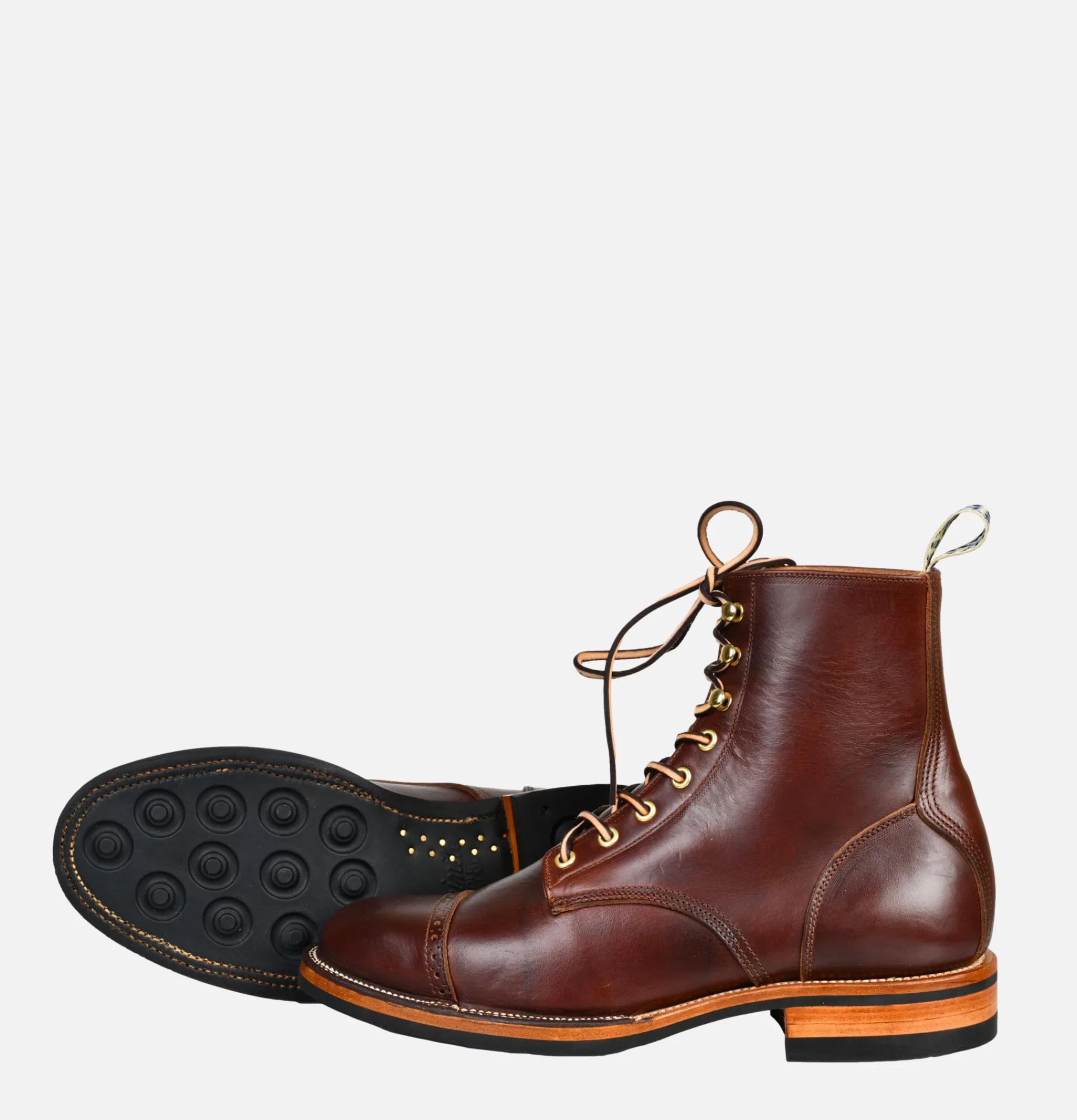 UNMARKED Db Hunter Cap Toe Full Brown<Homme Bottes