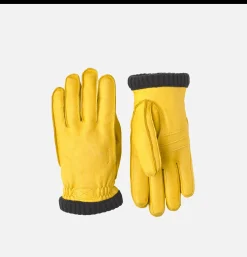 HESTRA Deerskin Gloves Yellow< Gants • Bonnets • Echarpes