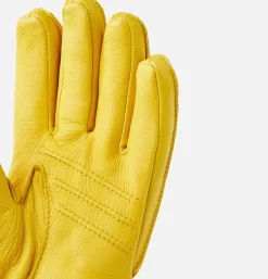 HESTRA Deerskin Gloves Yellow< Gants • Bonnets • Echarpes