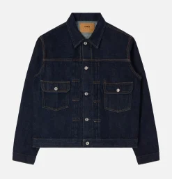 EDWIN Denim Jacket 14oz Kurabo Red< Vestes