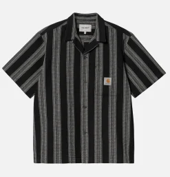 CARHARTT WIP Dodson Shirt Black< Chemises