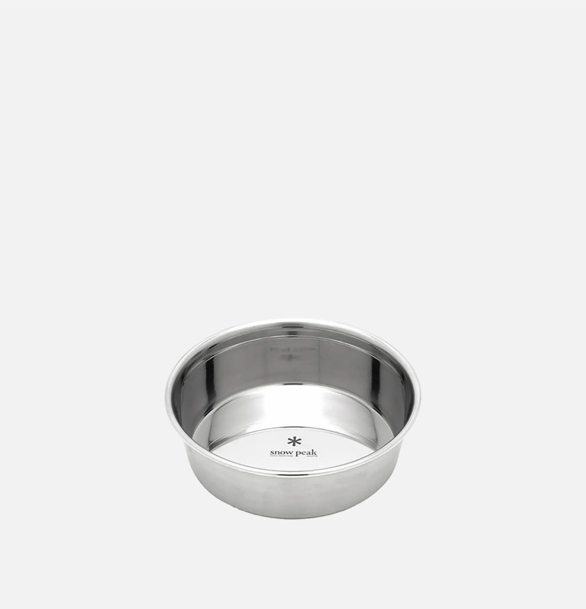 SNOW PEAK Dog Food Bowl M Steel< Maison