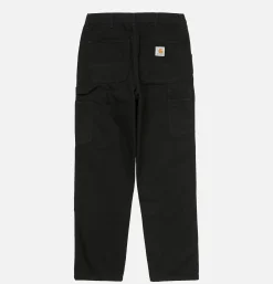 CARHARTT WIP Double Knee Pant Black< Pantalons