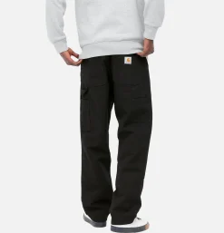 CARHARTT WIP Double Knee Pant Black< Pantalons