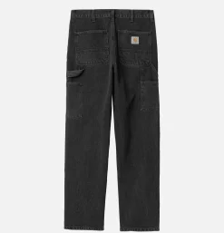 CARHARTT WIP Double Knee Pant Black Washed< Pantalons