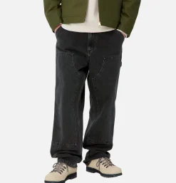 CARHARTT WIP Double Knee Pant Black Washed< Pantalons