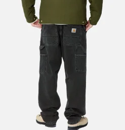 CARHARTT WIP Double Knee Pant Black Washed< Pantalons