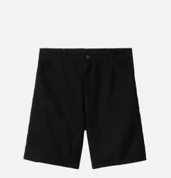 CARHARTT WIP Double Knee Short Noir< Shorts