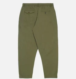 UNIVERSAL WORKS Double Pleat Pant Light Olive< Chinos