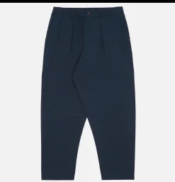 UNIVERSAL WORKS Double Pleat Pant Navy< Chinos