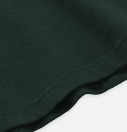 FRIZMWORKS Double Rib Oversized Tee Green< T-shirts