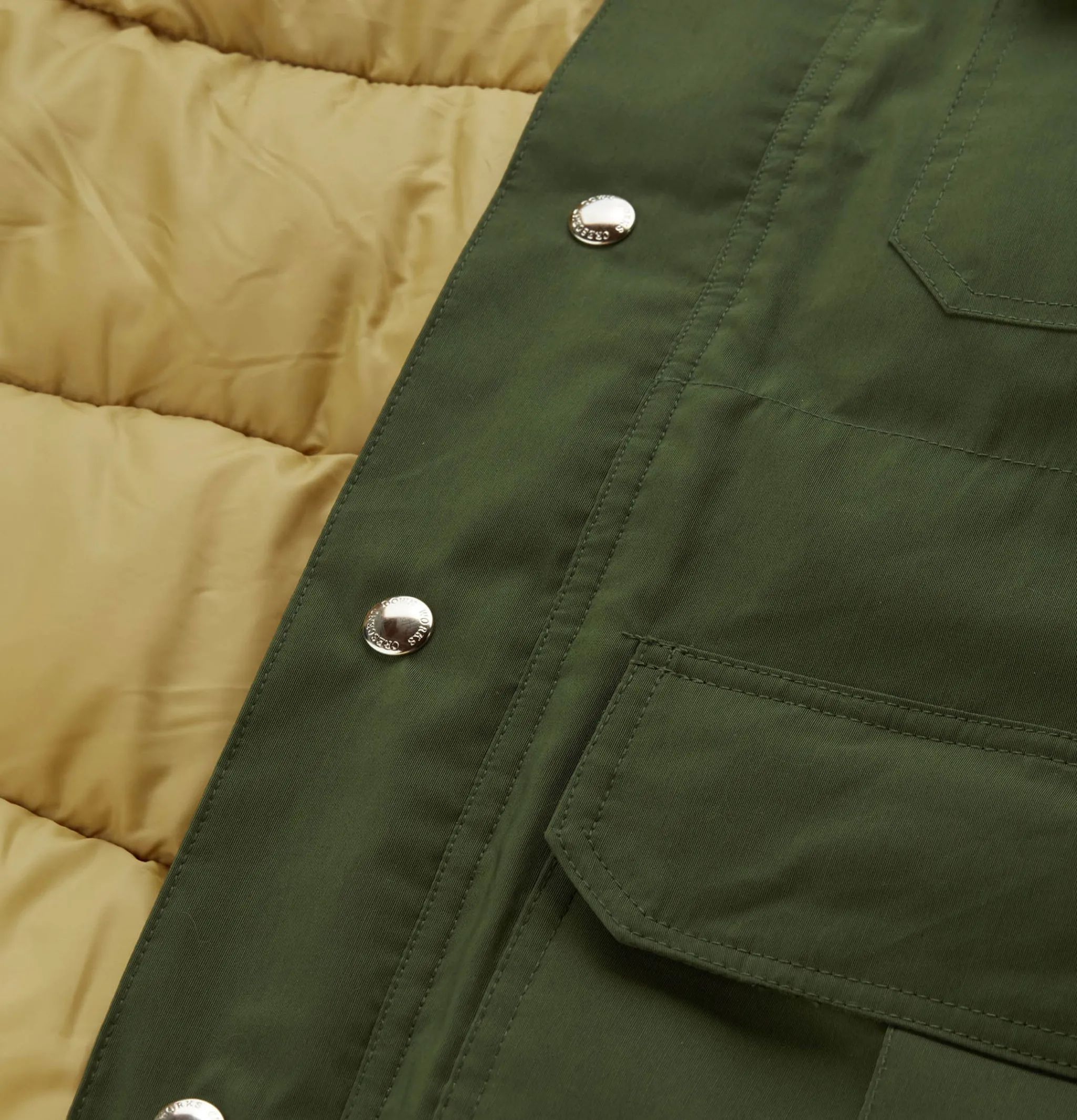 CRESCENT DOWN WORKS Down Arctic Montagne Parka Olive< Blousons & Manteaux